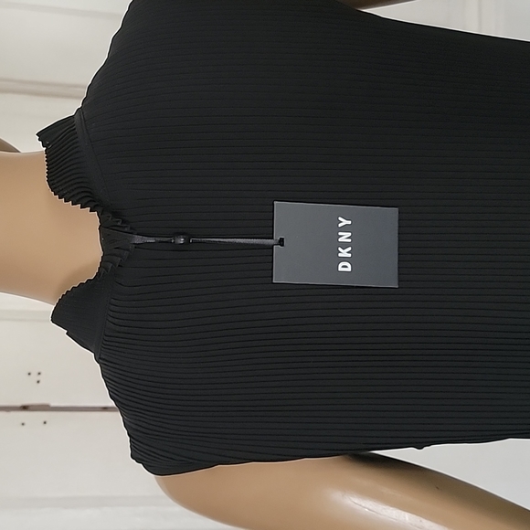 DKNY PLEATED SHIFT DRESS😍 - Picture 6 of 8